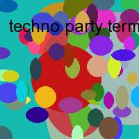 techno party termine