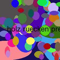 holz ruecken preis 2007